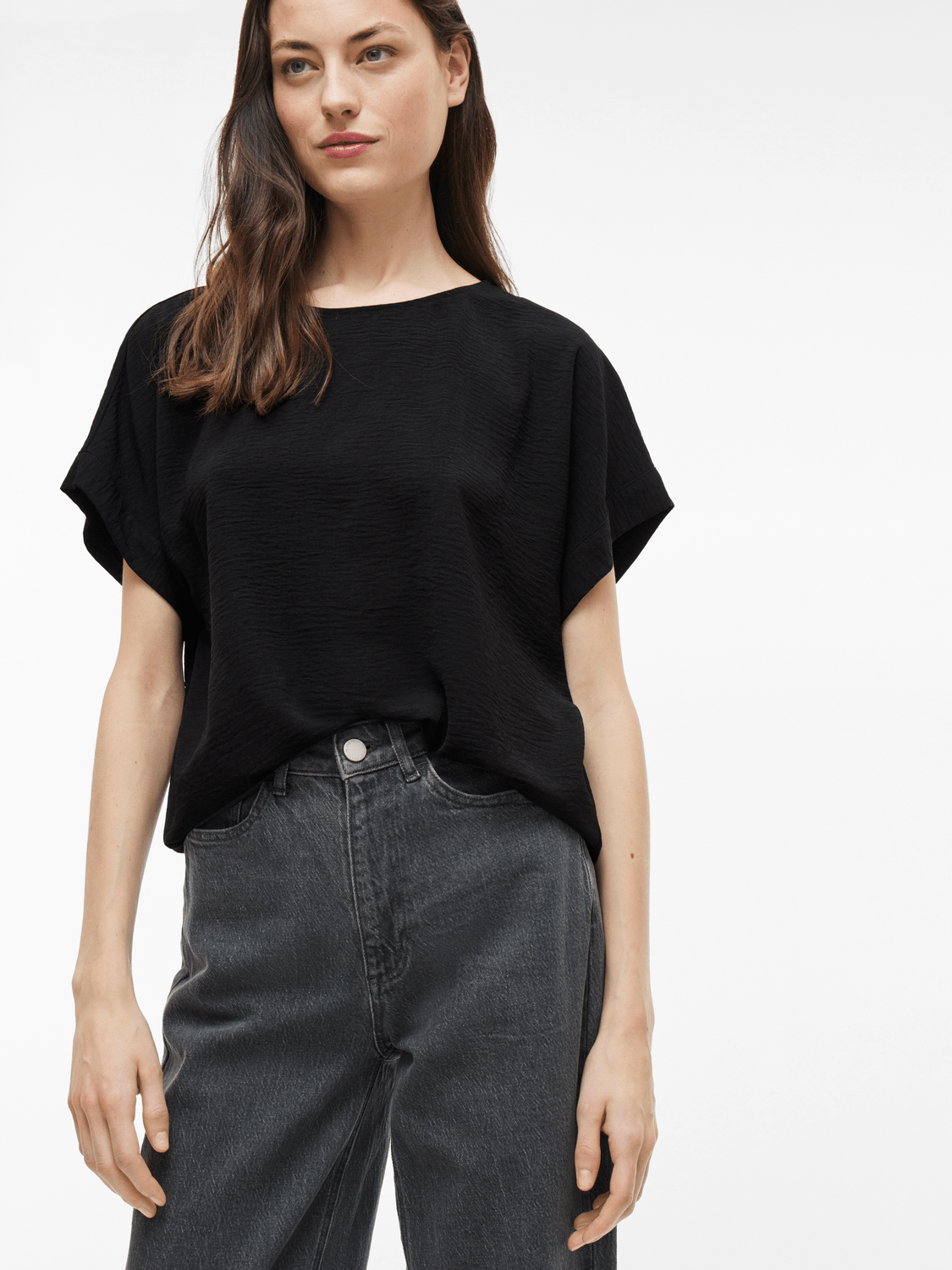 VIJOSA Top - Black Beauty - VERO MODA & VILA Bergvik